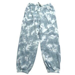 Richer Poorer Fleece Jogger in Blue Mirage Tie Dye